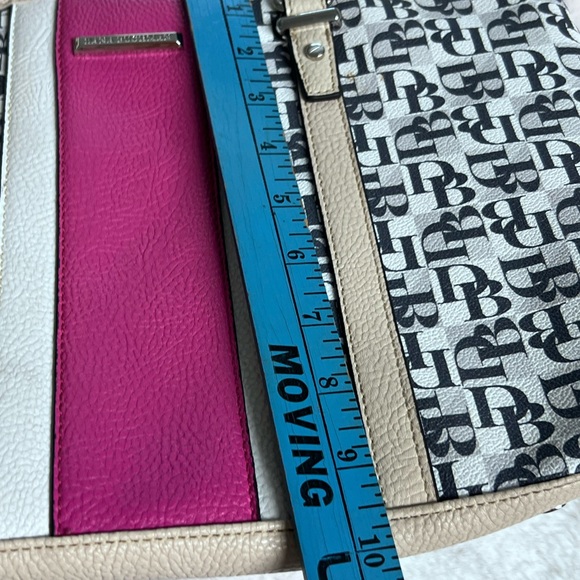 Dana Buchman Black and Purple Tote Bag - Picture 5 of 7